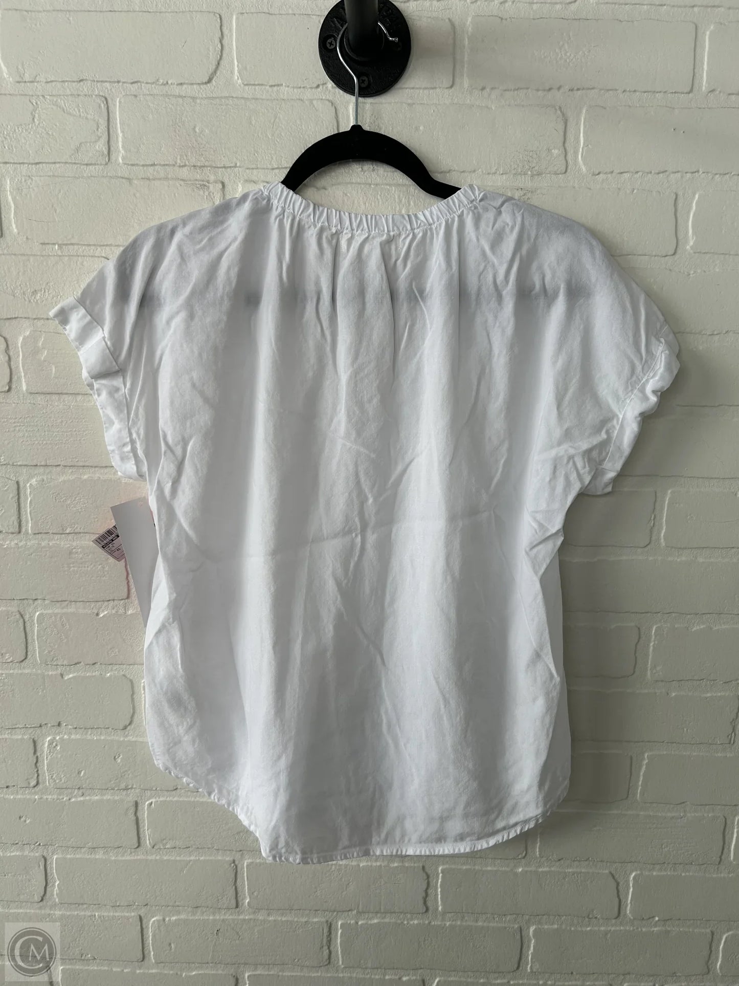 Top Short Sleeve By Cloth And Stone In White, Size: Xs