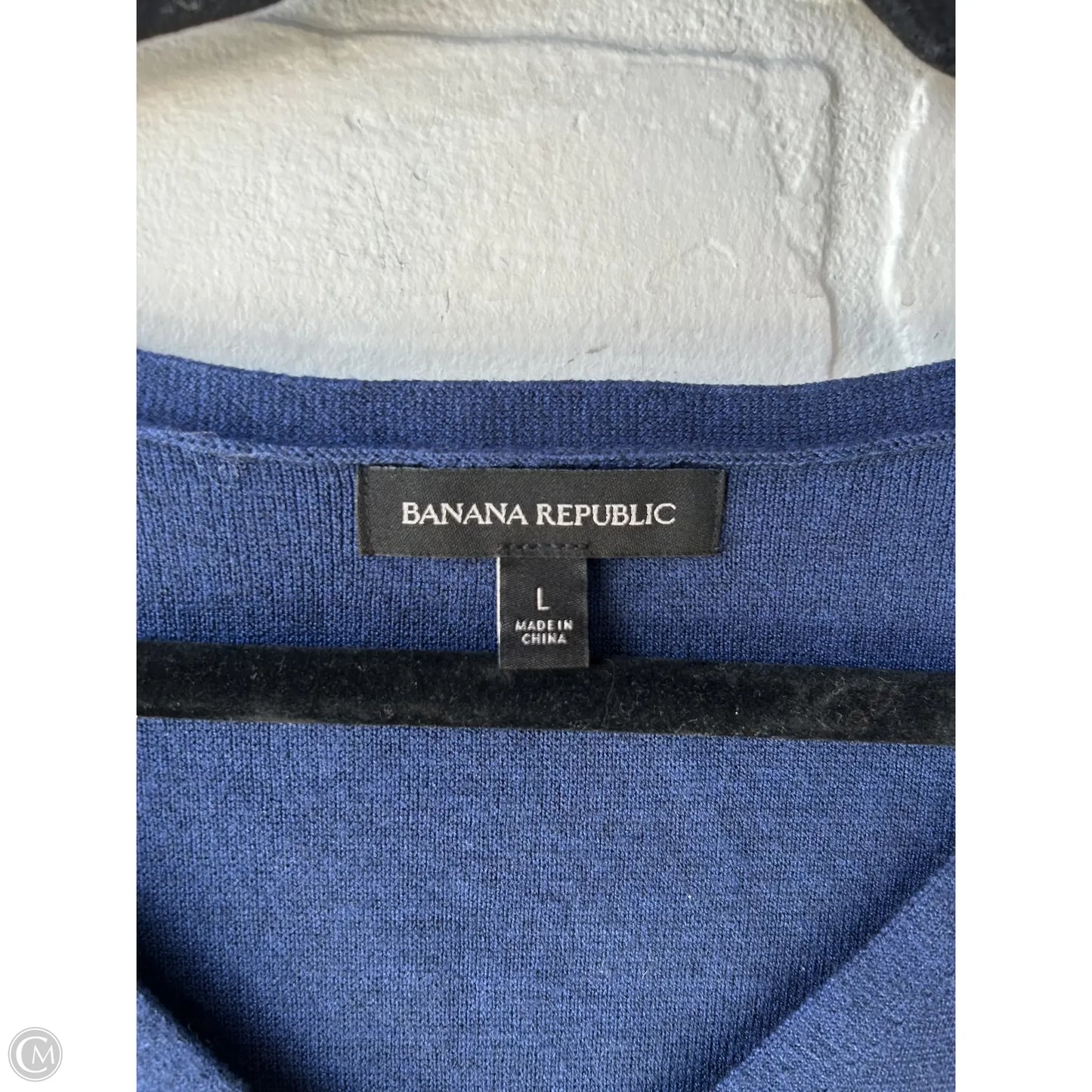 Sweater By Banana Republic In Blue, Size: L
