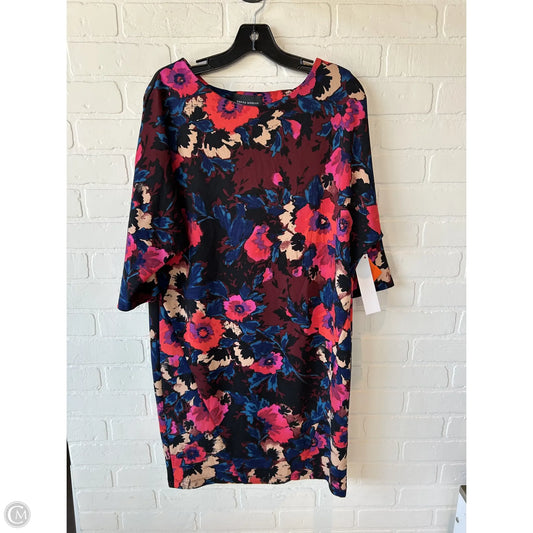 Dress Work By Donna Morgan In Black & Pink, Size: L