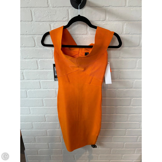Dress Party Midi By Marciano In Orange, Size: Xs