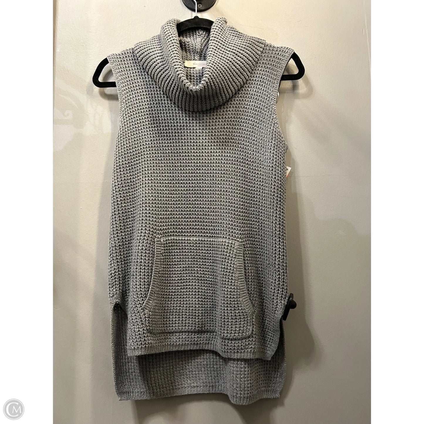 Vest Sweater By Two By Vince Camuto In Grey, Size: Xs
