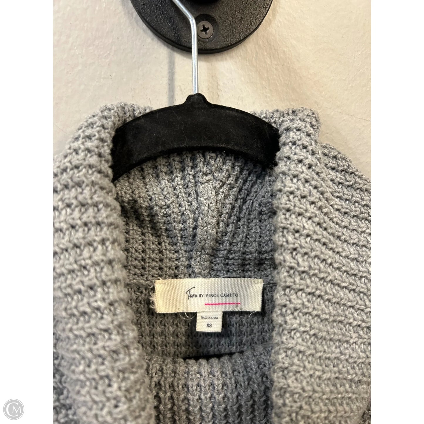 Vest Sweater By Two By Vince Camuto In Grey, Size: Xs