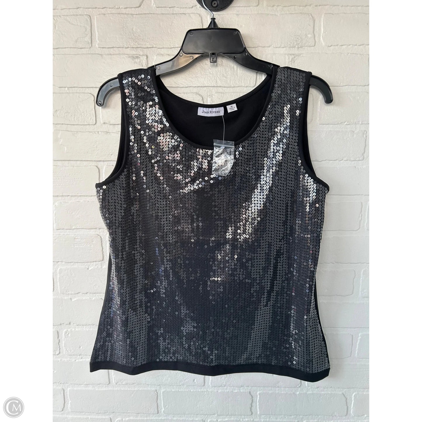 Top Sleeveless By Joan Rivers In Black, Size: M