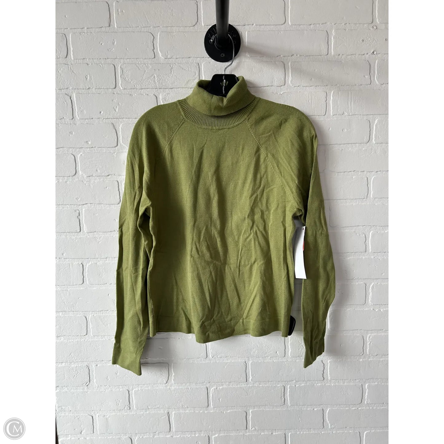 Sweater By Talbots In Green, Size: L