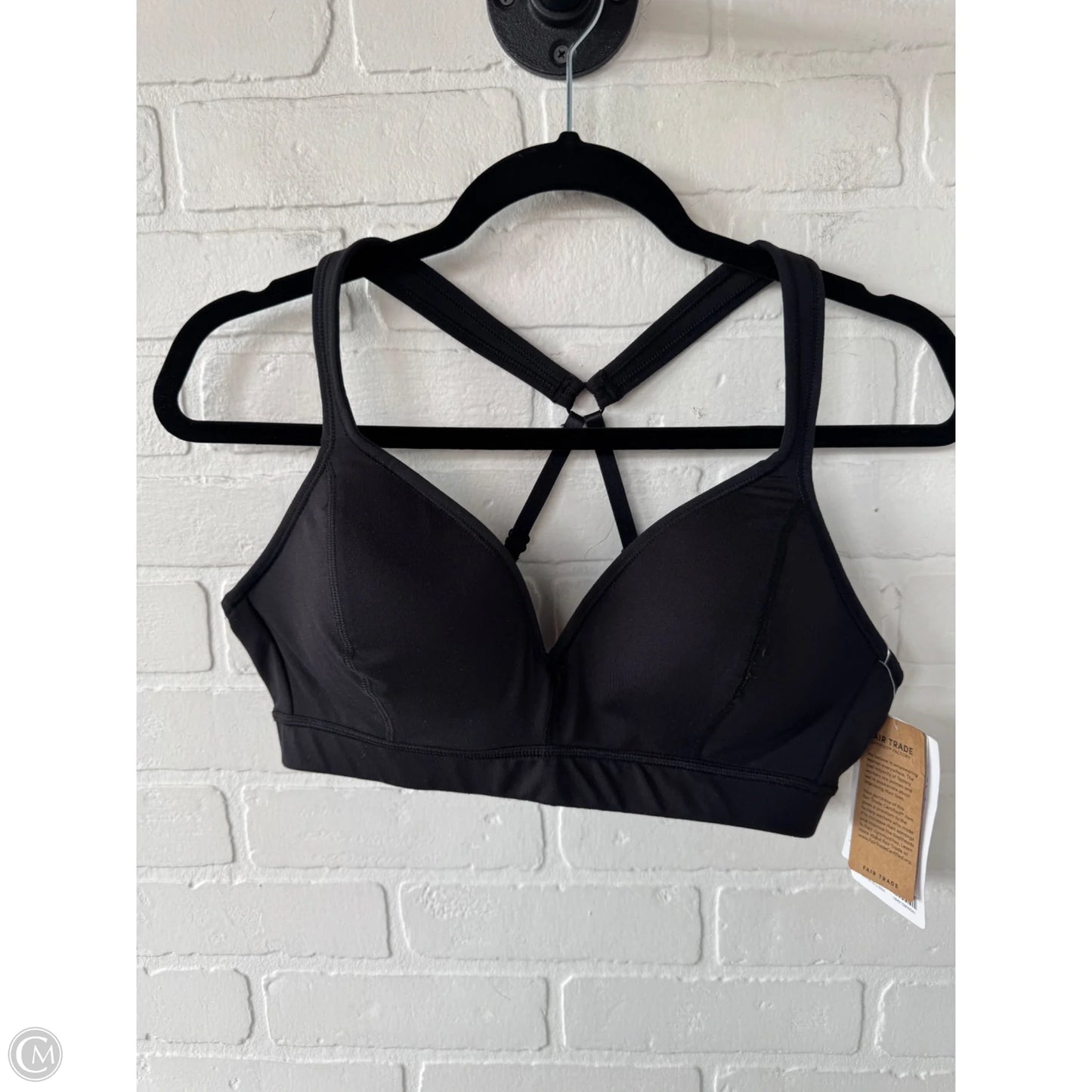 Athletic Bra By Athleta In Black, Size: L