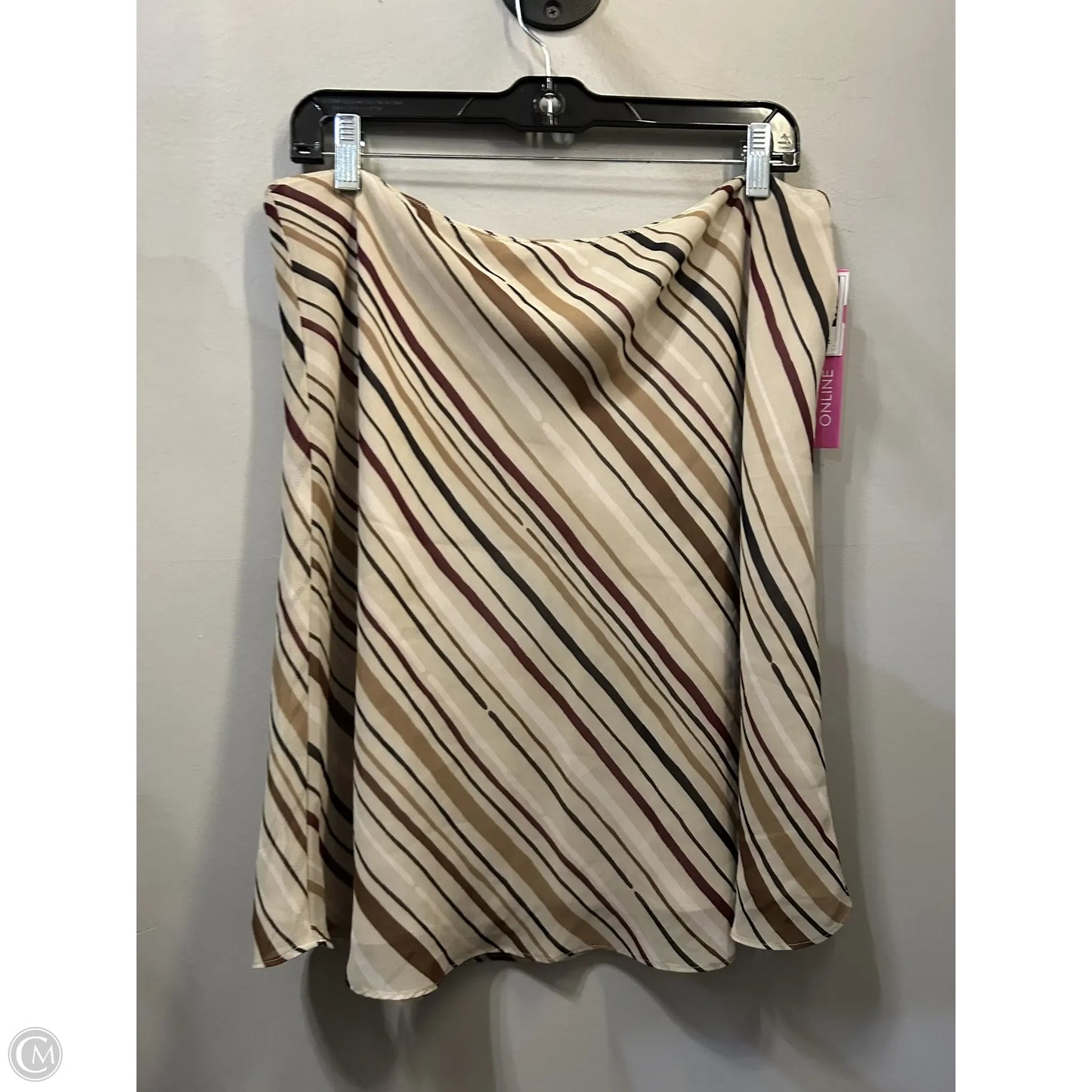 Skirt Mini & Short By Express In Brown & Tan, Size: 12