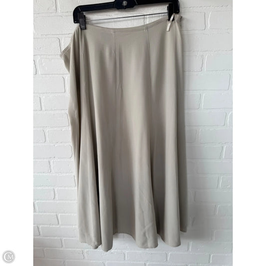 Skirt Maxi By Eileen Fisher In Tan, Size: 12