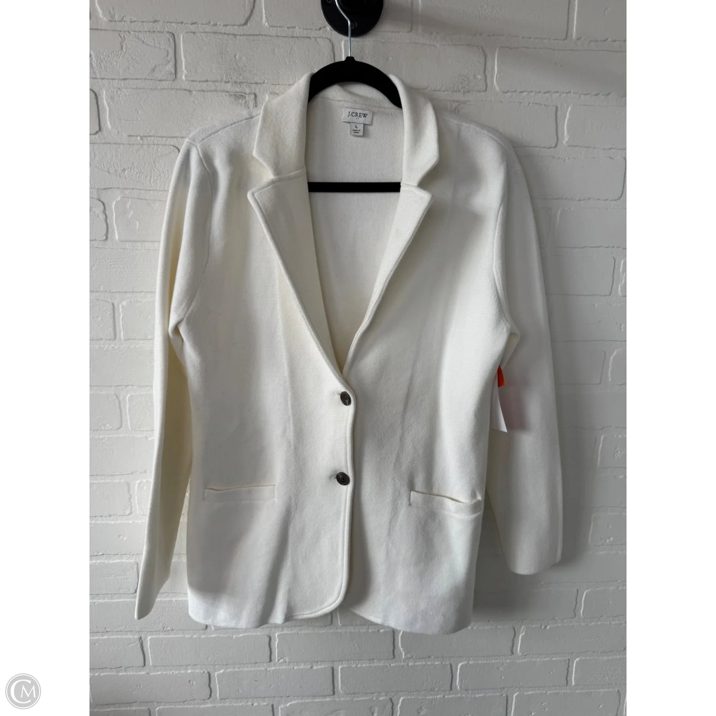 Blazer By J. Crew In Cream, Size: L