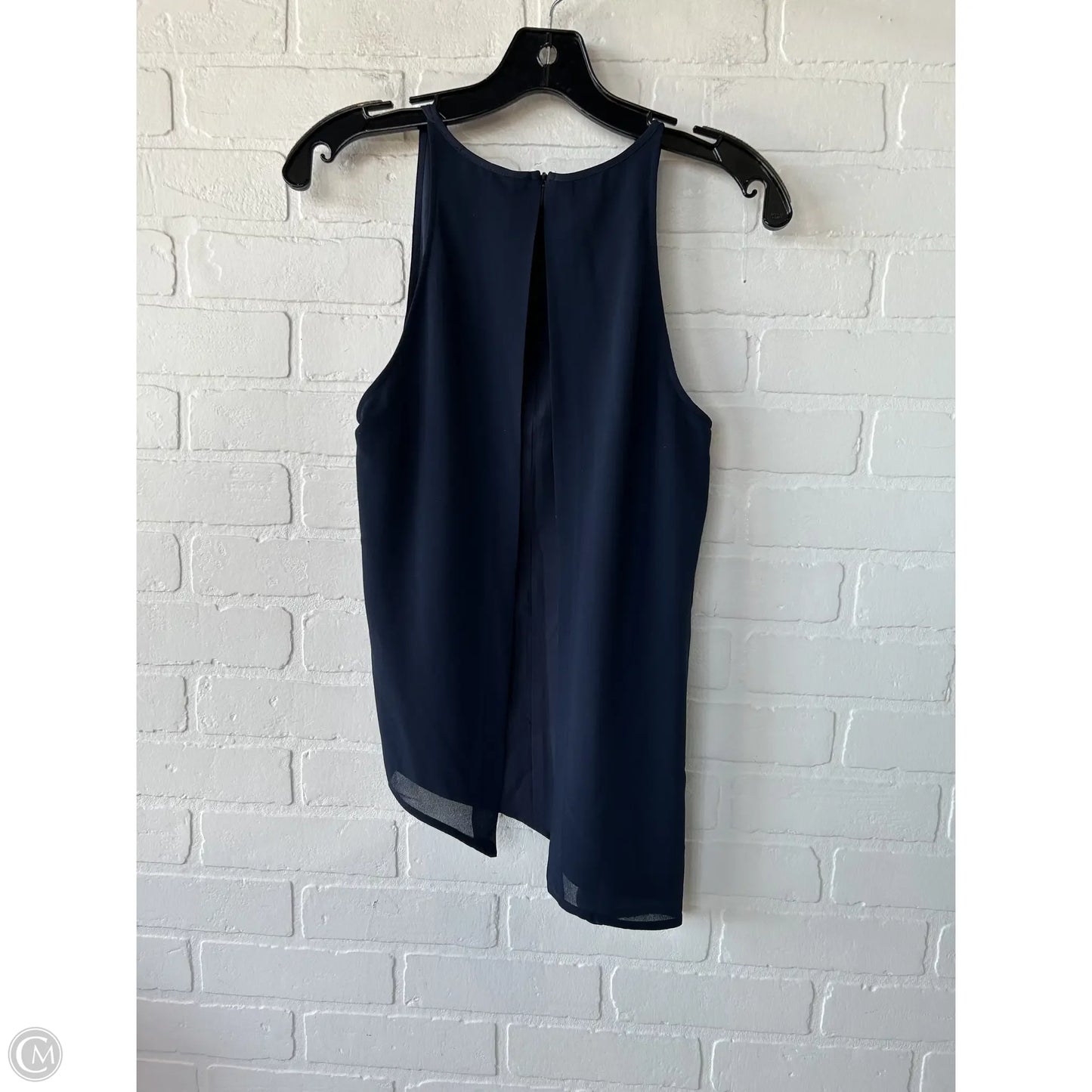 Top Sleeveless By ALICEBLUE In Navy, Size: Xs