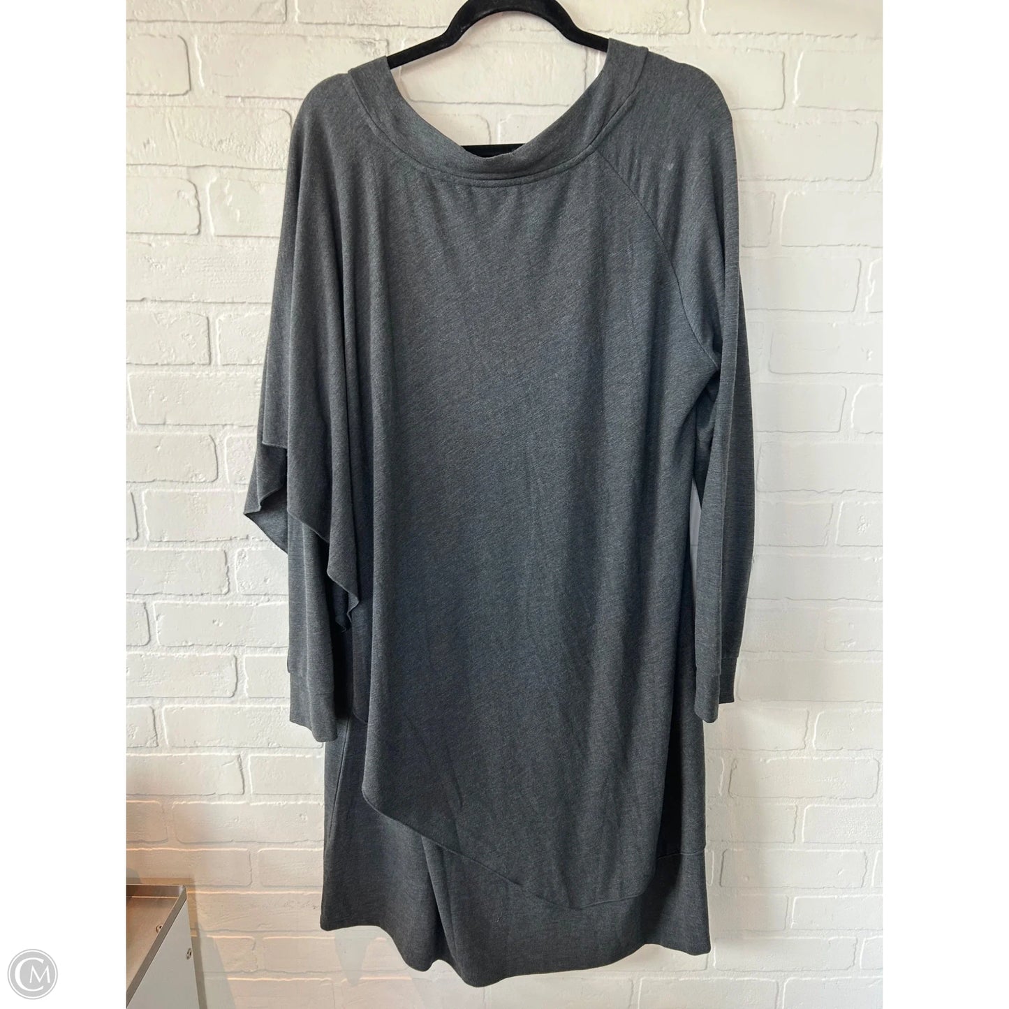 Dress Casual Midi By Soft Surroundings In Grey, Size: Xl