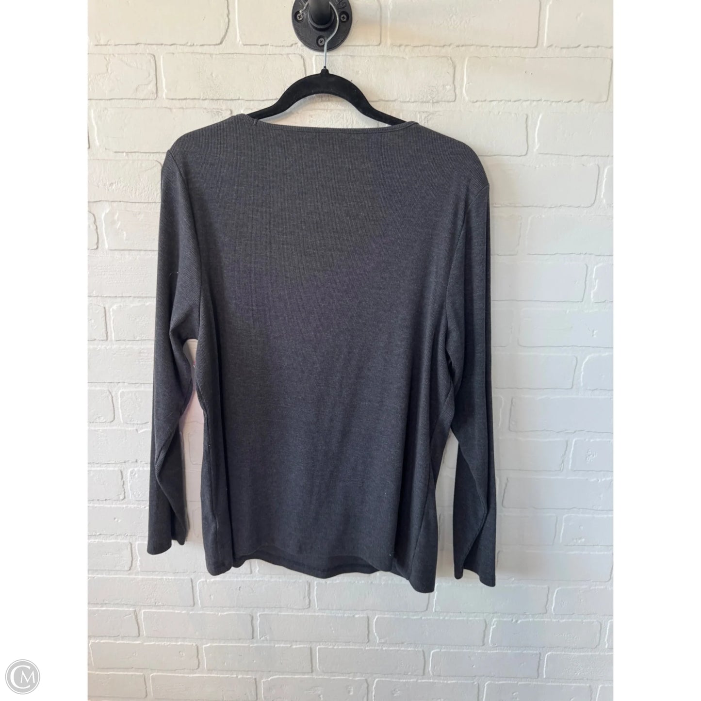 Top Long Sleeve By Old Navy In Grey, Size: Xxl