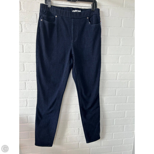 Jeans Jeggings By Lands End In Blue Denim, Size: 14