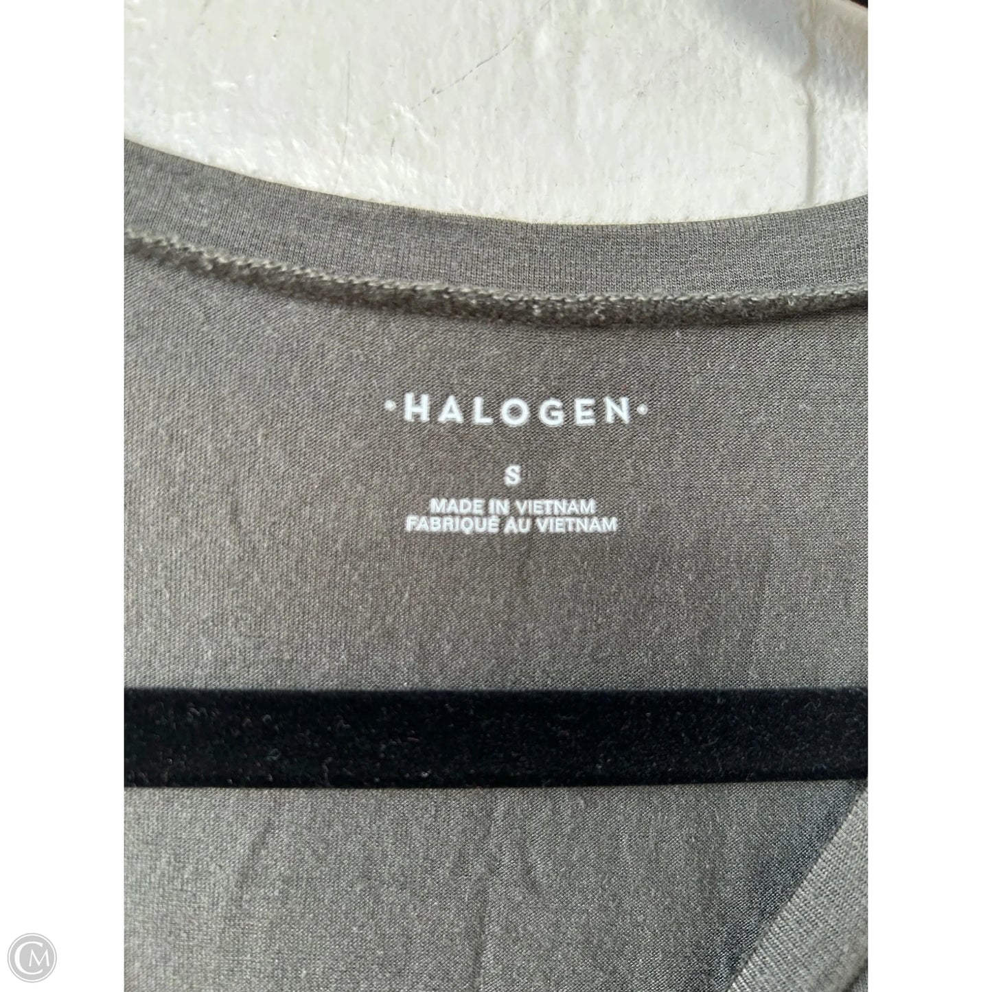 Top Long Sleeve By Halogen In Green, Size: S