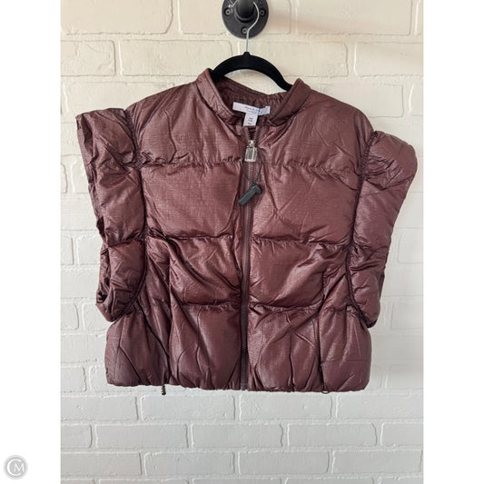 Vest Puffer & Quilted By Anna & Ava In Brown, Size: L