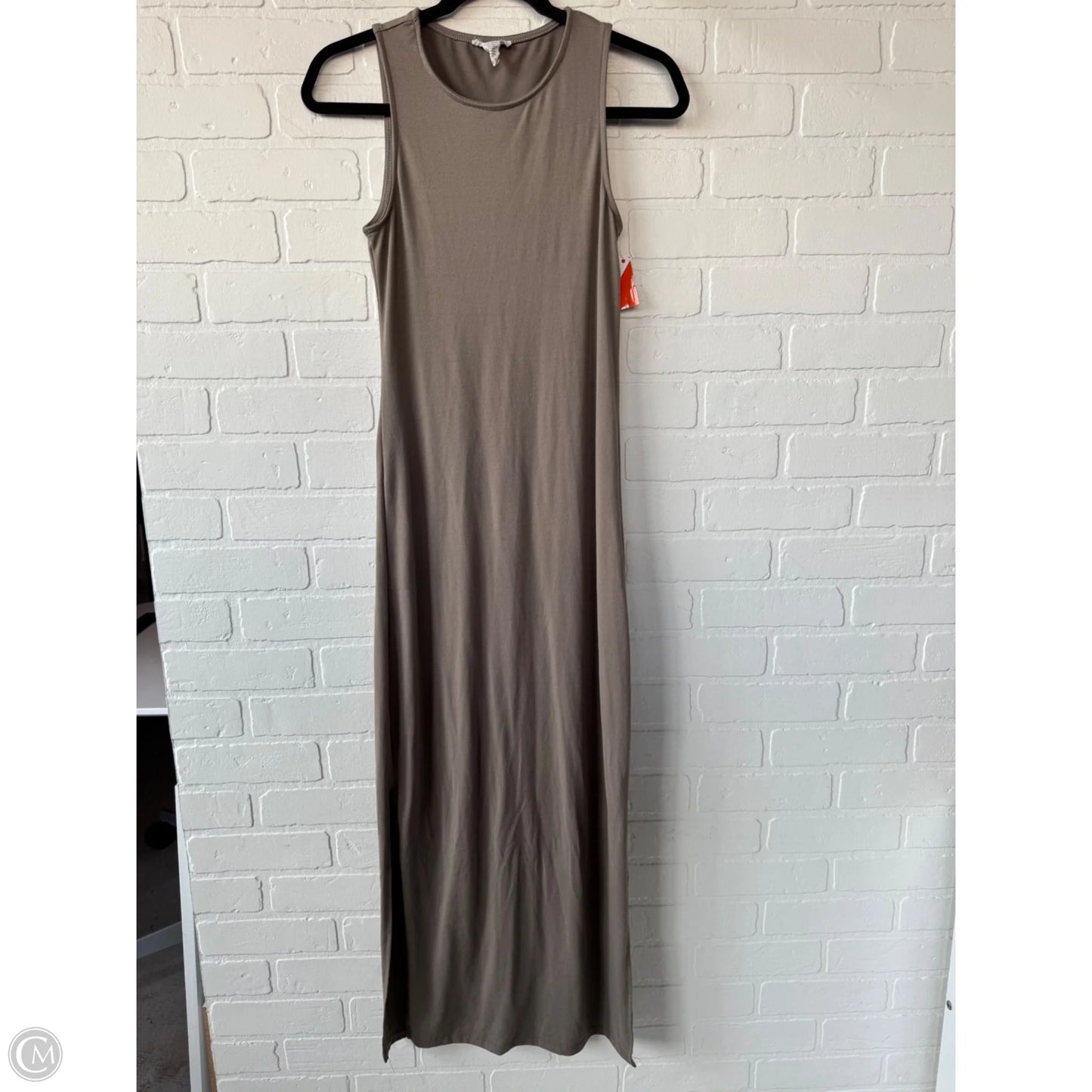 Dress Casual Midi By  CAPELLA  In Brown, Size: S