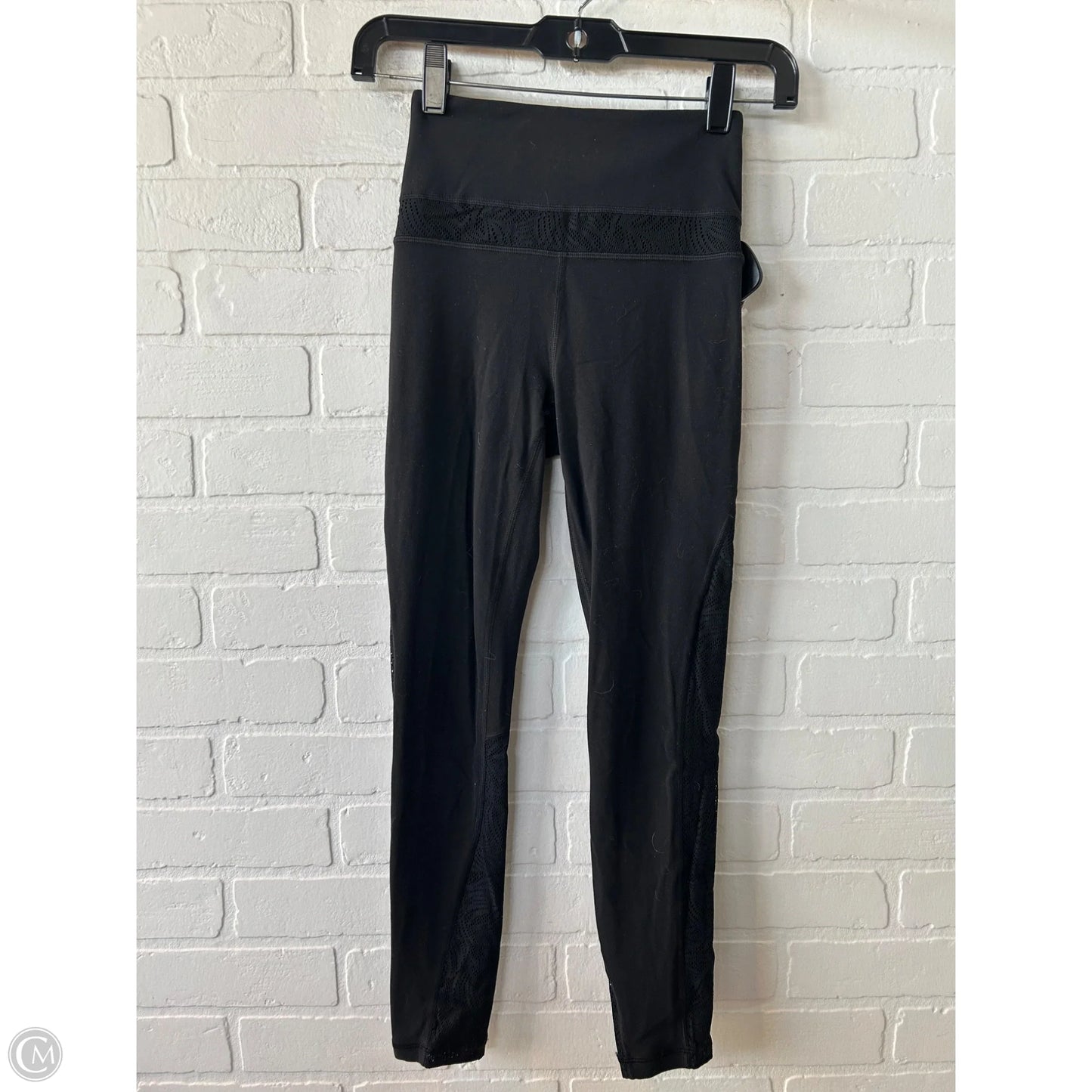 Athletic Leggings By Athleta In Black, Size: 0