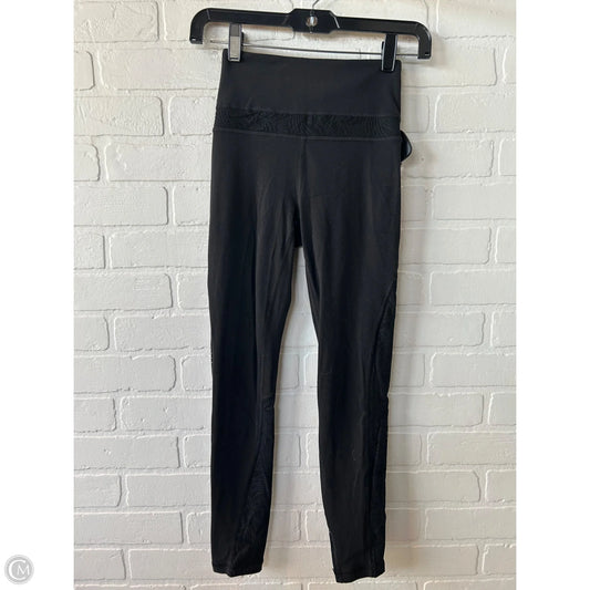 Athletic Leggings By Athleta In Black, Size: 0