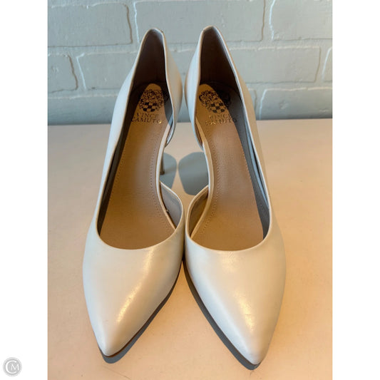Shoes Heels Stiletto By Vince Camuto In White, Size: 10