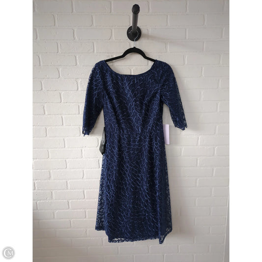 Dress Party Midi By Js Collections In Blue, Size: Xs