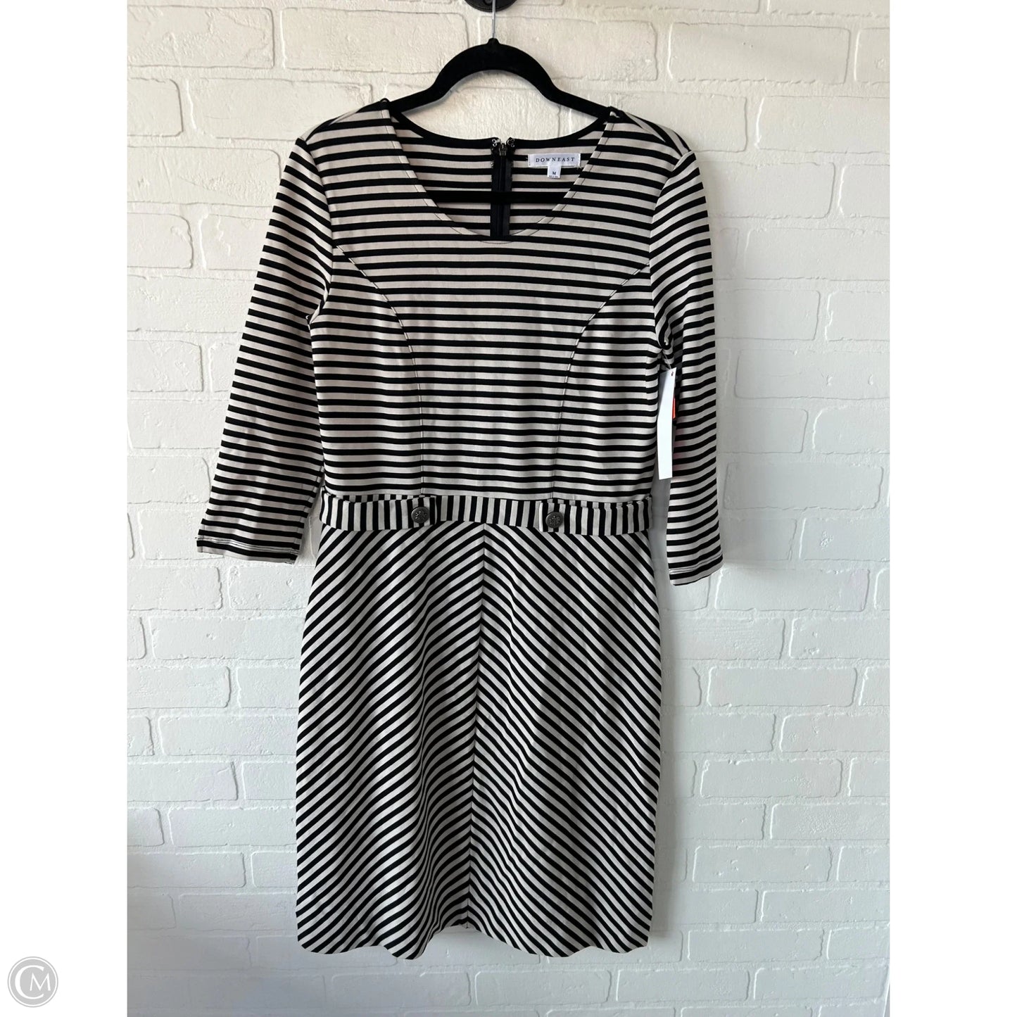 Dress Work By Downeast In Black & Tan, Size: M