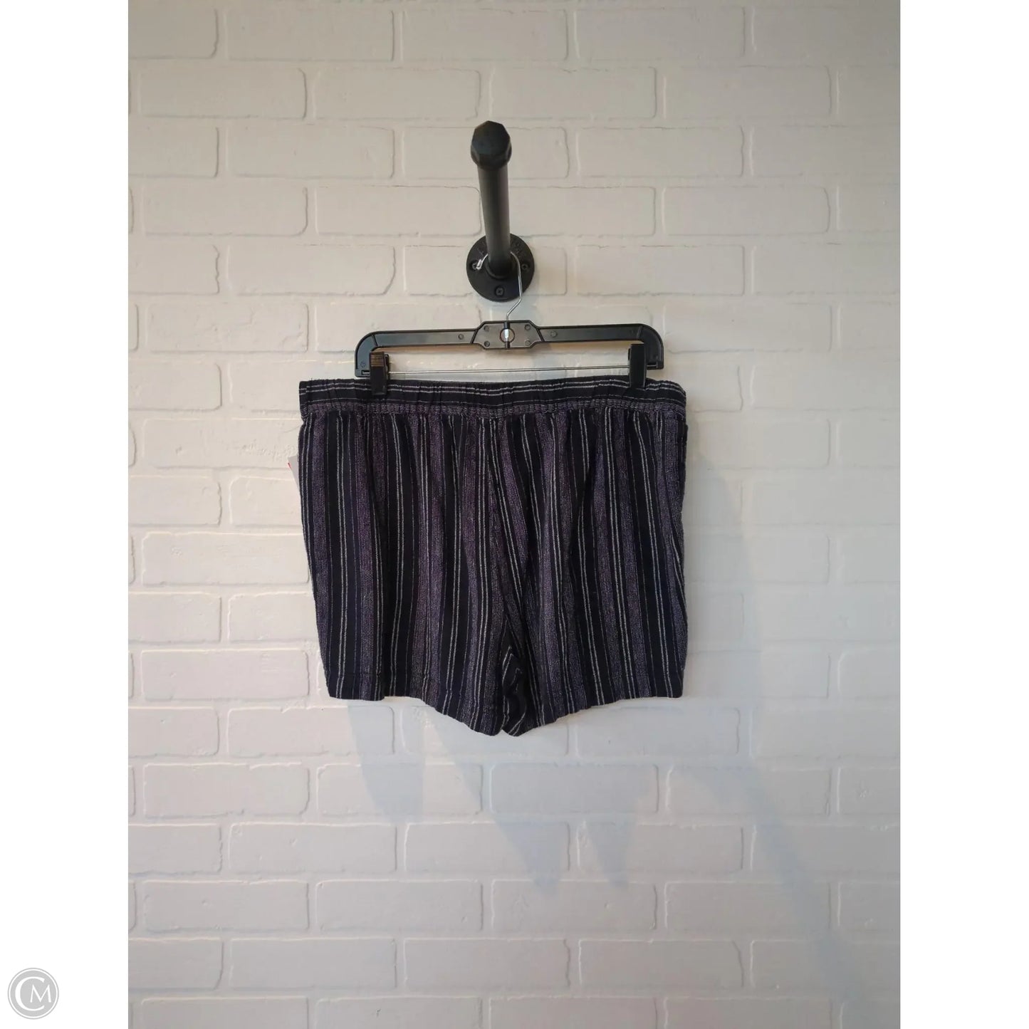 Shorts By Ellen Tracy In Blue & White, Size: 12