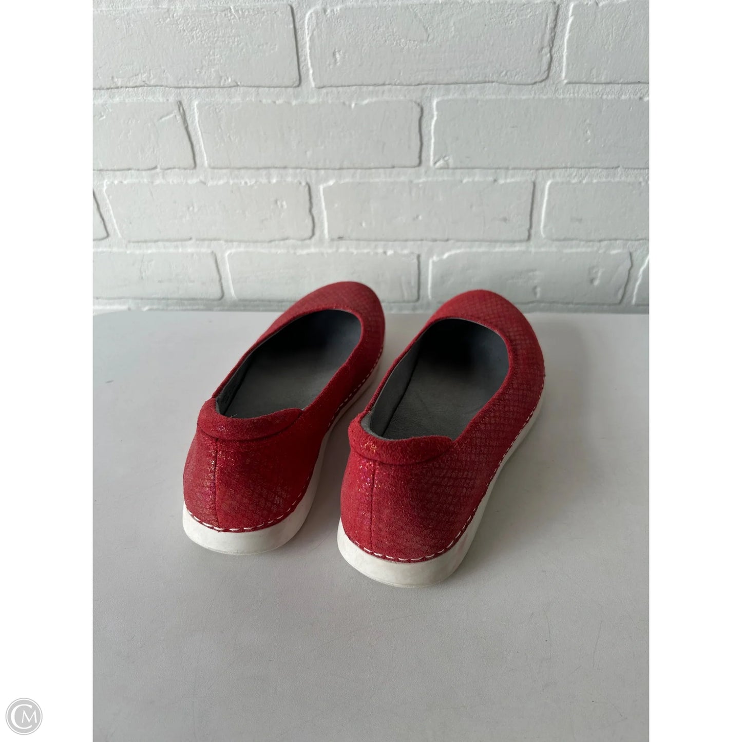 Shoes Flats By Alegria In Red, Size: 7.5