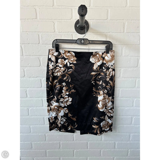 Skirt Mini & Short By White House Black Market In Black & Tan, Size: 6