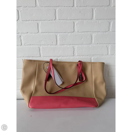 Tote Designer By Coach, Size: Large