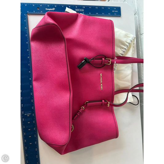 Laptop Bag Designer By Michael Kors, Size: Large