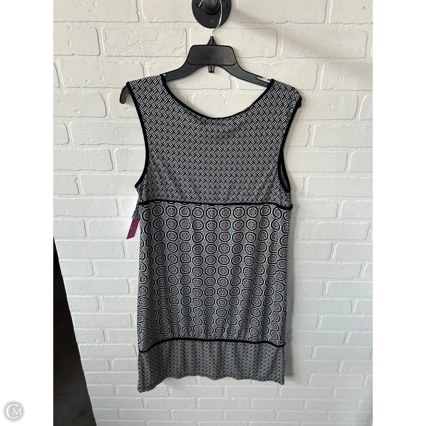Dress Work By Max Studio In Black & White, Size: Xl