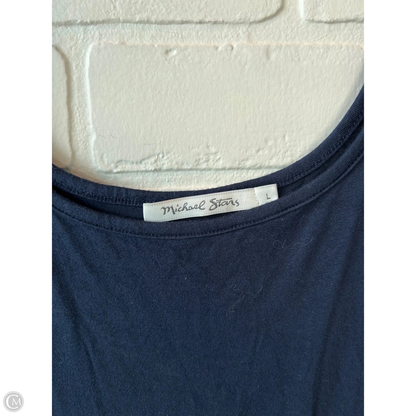 Dress Casual Maxi By Michael Stars In Navy, Size: L