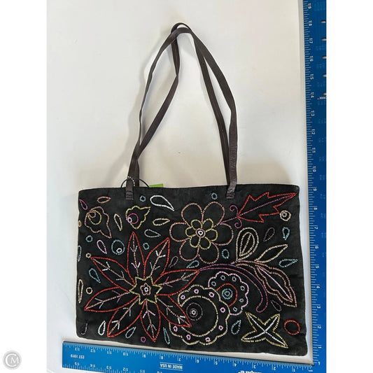 Handbag Leather By Chicos, Size: Medium