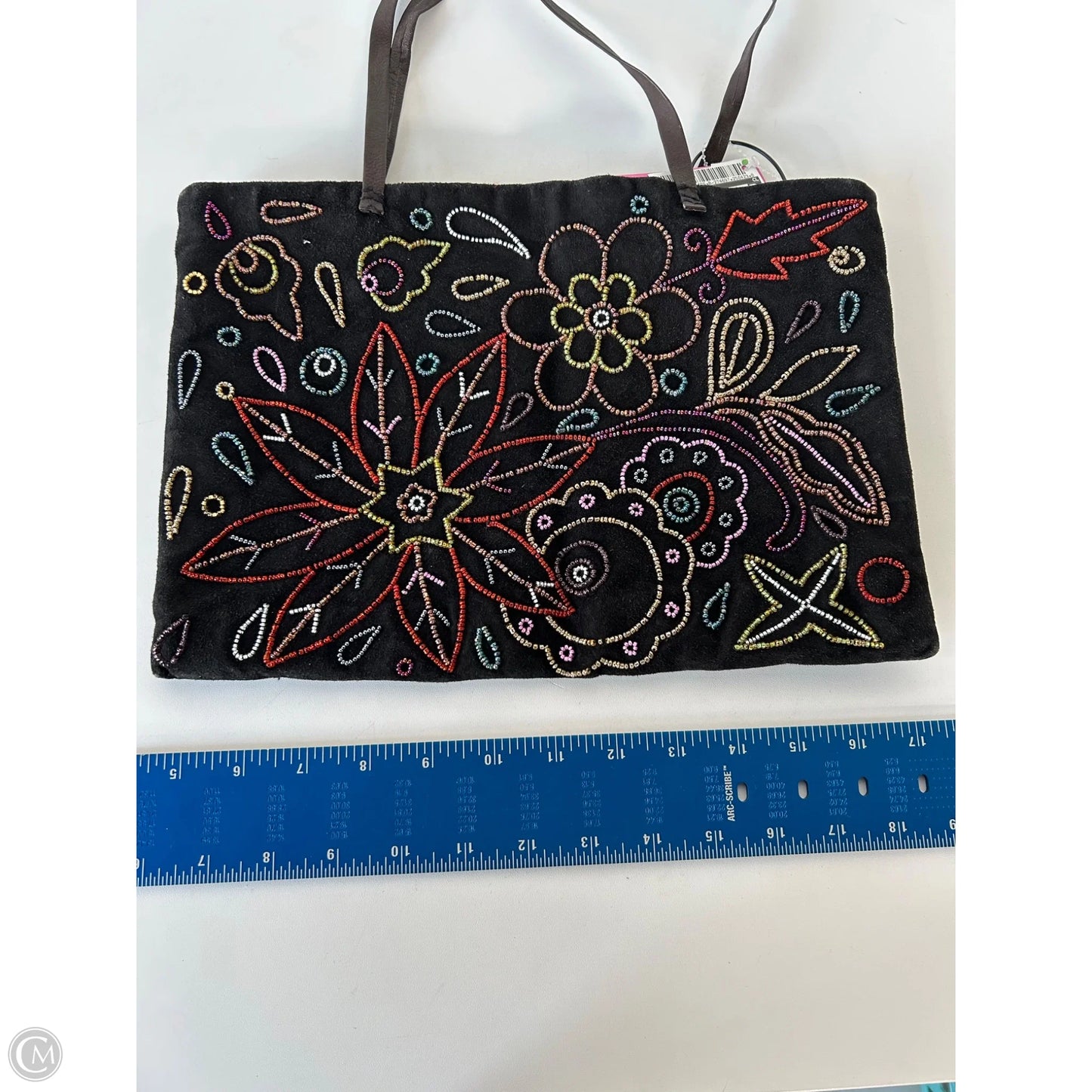 Handbag Leather By Chicos, Size: Medium