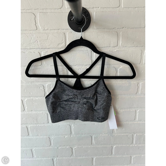 Athletic Bra By C9 By Champion In Black & Grey, Size: M
