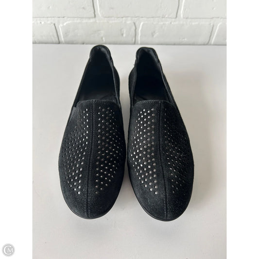 Shoes Flats By Sesto Meucci In Black & Silver, Size: 7.5