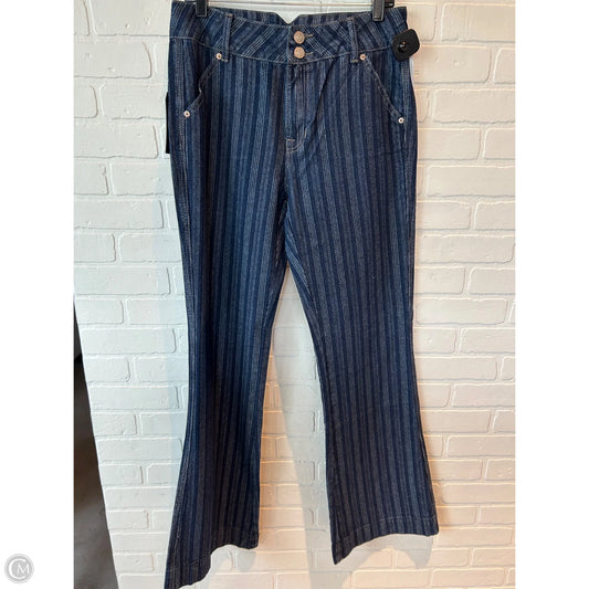 Jeans Straight By ROCK&ROLL In Blue Denim, Size: 6