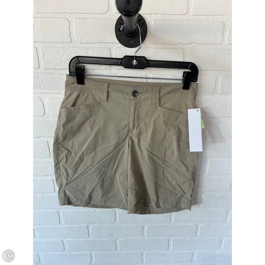 Athletic Shorts By Eddie Bauer In Tan, Size: 2