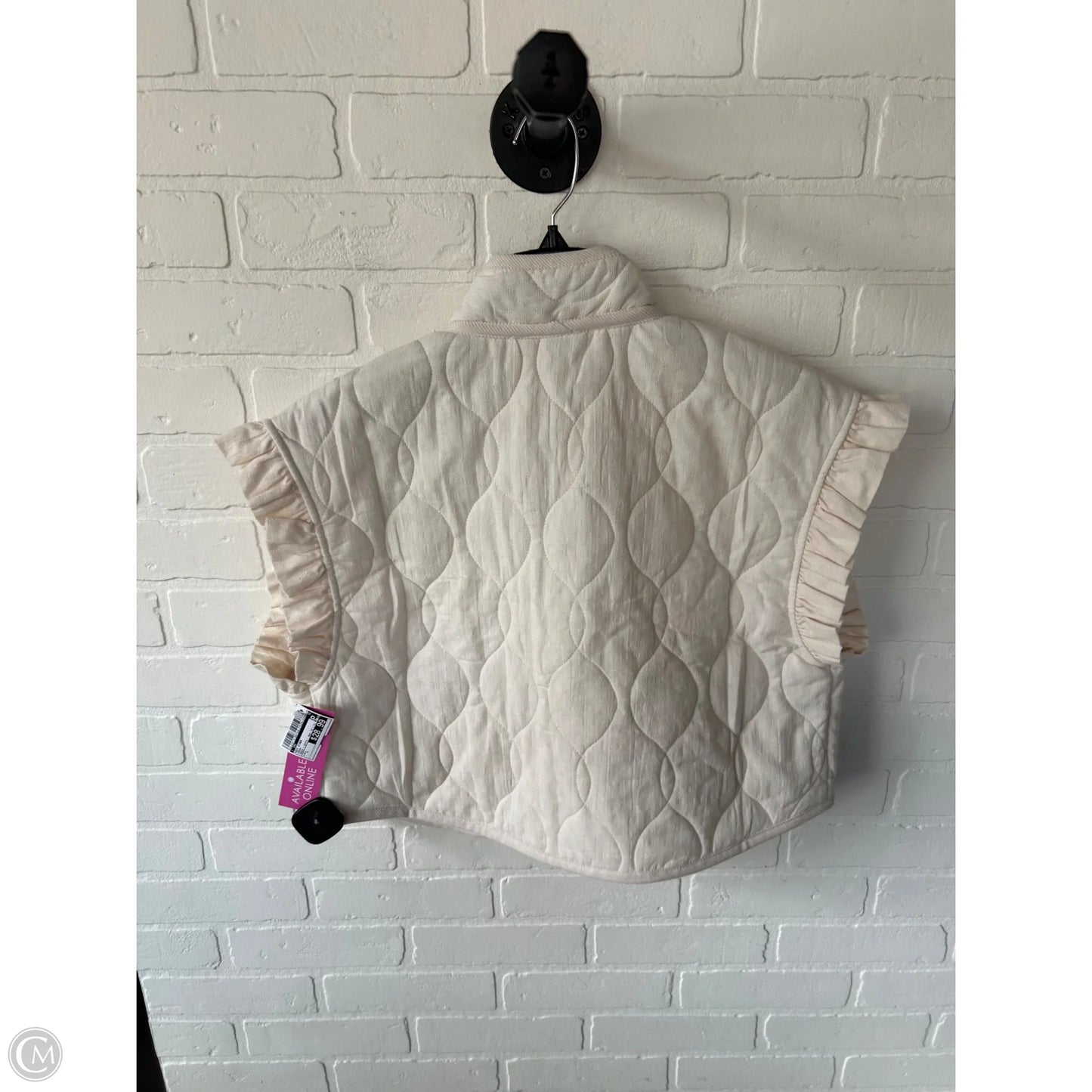 Vest Other By Cmc In Cream, Size: L
