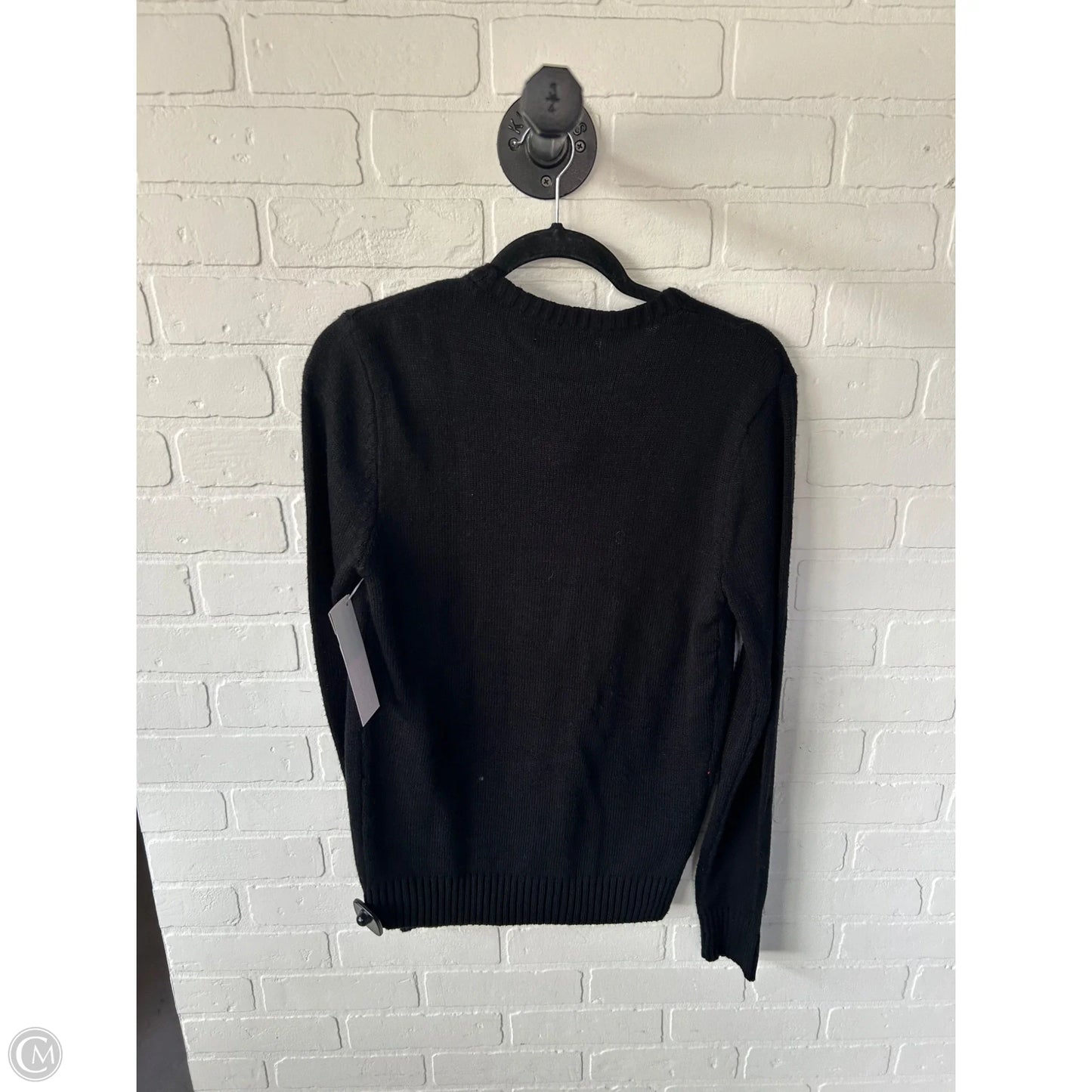 Sweater By Cmc In Black & Red, Size: S