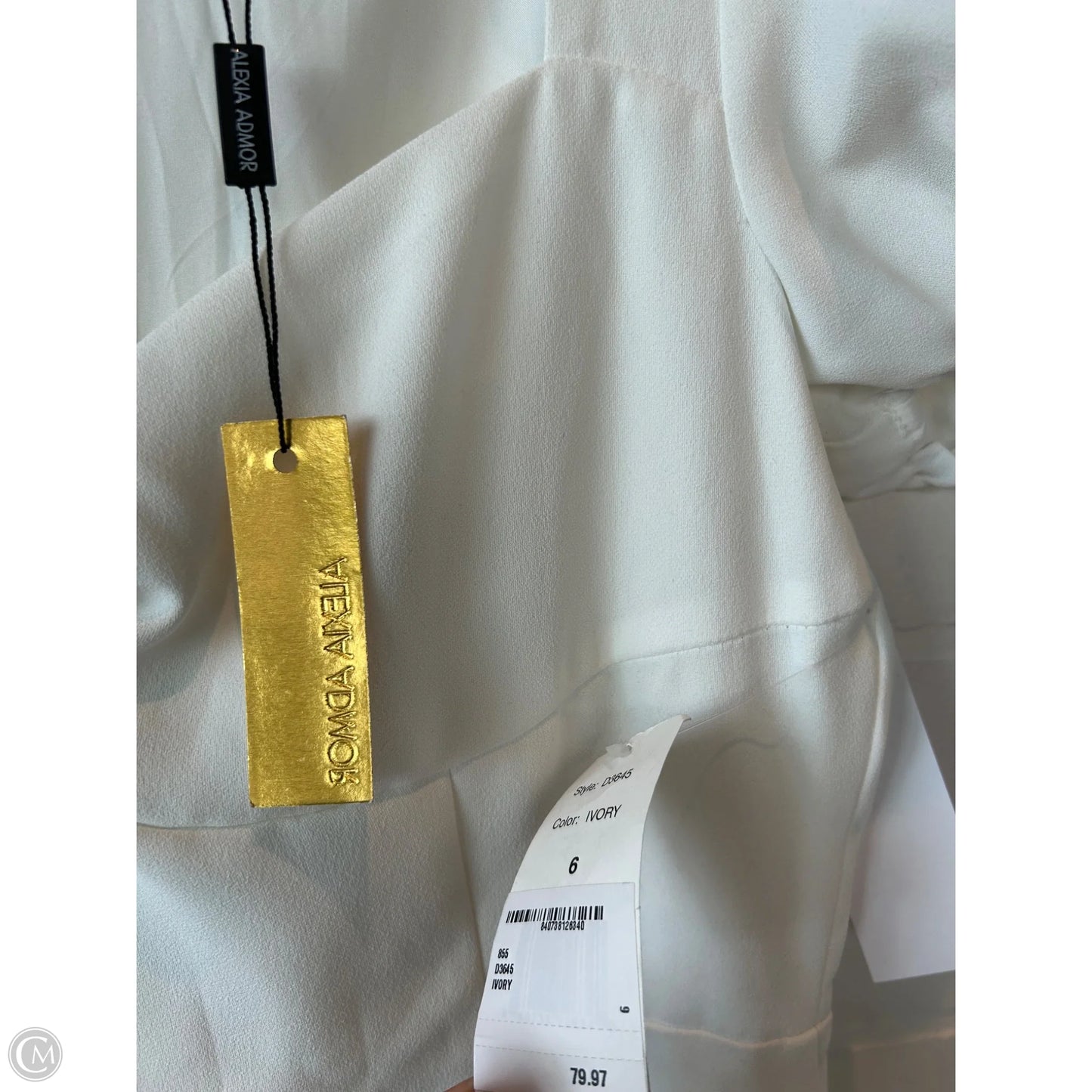 Dress Party Midi By Alexia Admor In Ivory, Size: S
