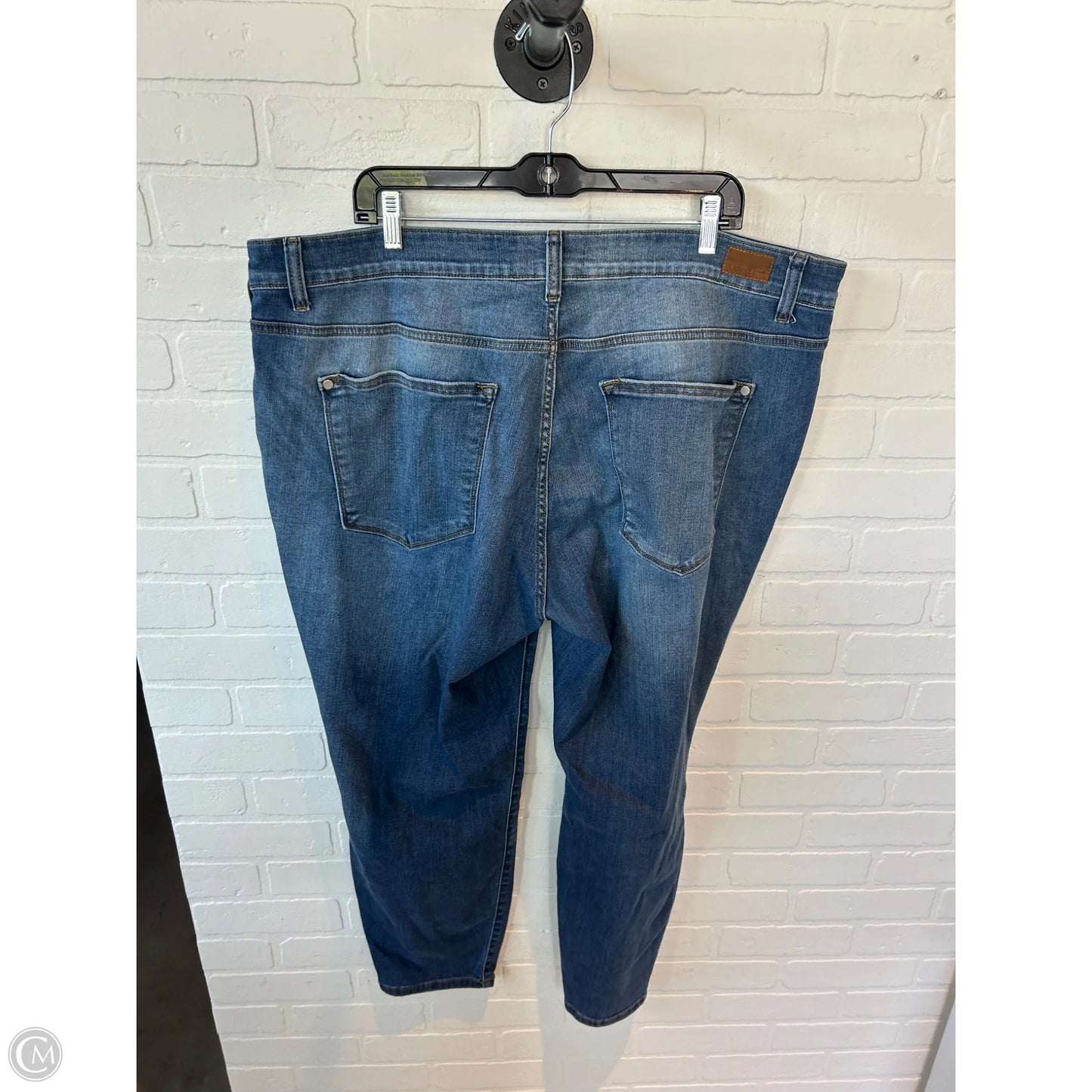 Jeans Boyfriend By Judy Blue In Blue Denim, Size: 22