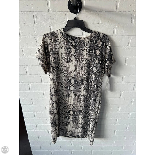 Dress Casual Short By First Love In Snakeskin Print, Size: M