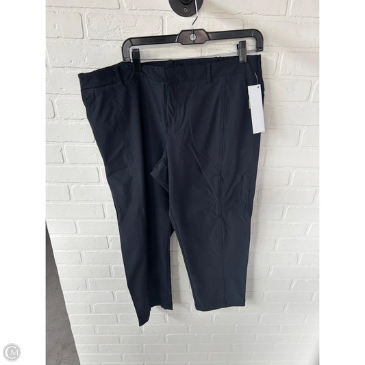 Athletic Pants By Kirkland In Black, Size: 14