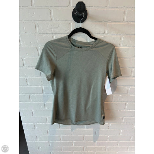 Athletic Top Short Sleeve By Rei In Green, Size: S