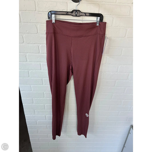 Athletic Leggings By The North Face In Brown & White, Size: 16
