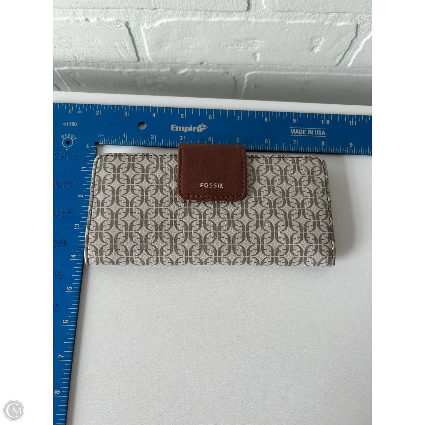 Wallet By Fossil, Size: Large