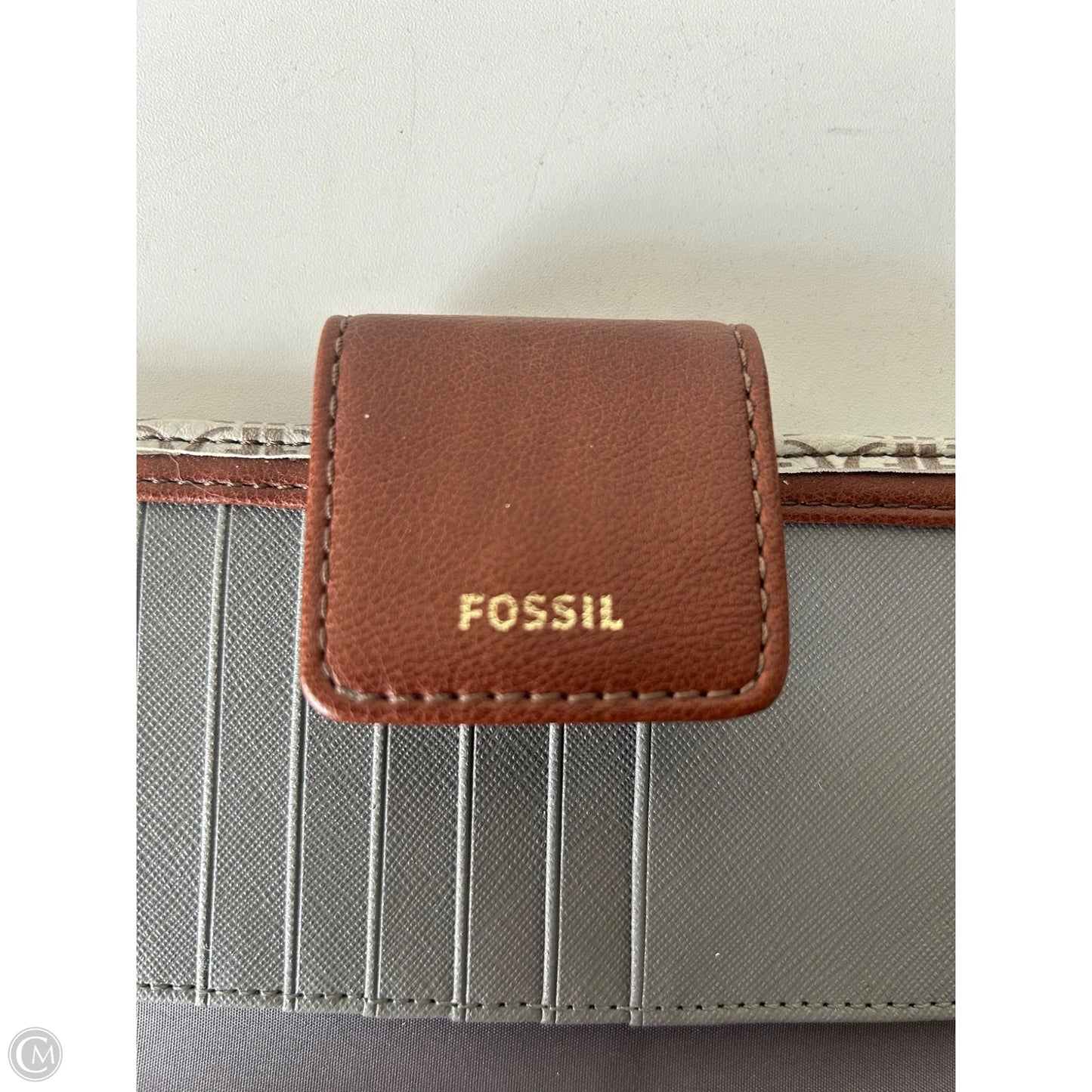 Wallet By Fossil, Size: Large