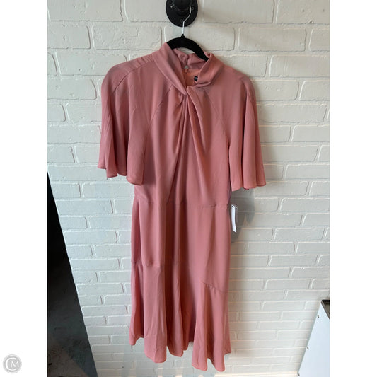 Dress Work By Maggy London In Pink, Size: Xl