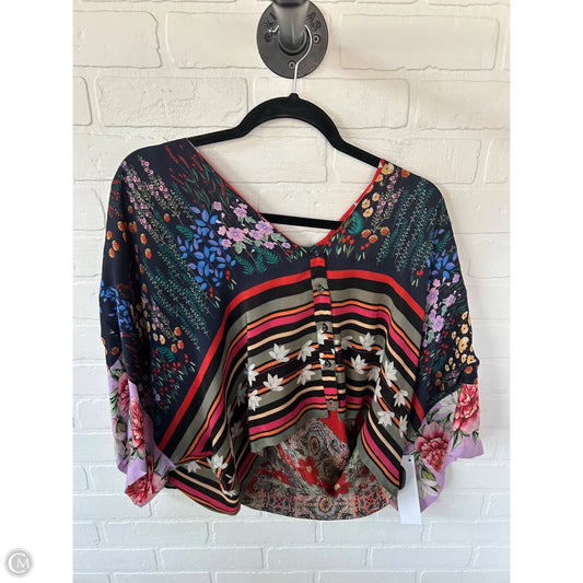 Poncho By Johnny Was In Multi-colored, Size: M