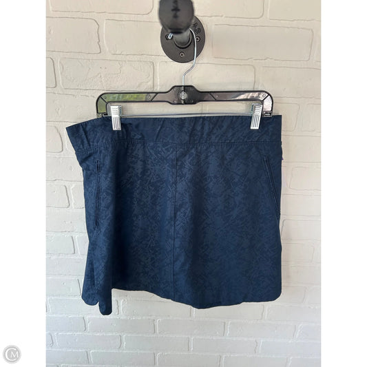 Athletic Skort By Orvis In Navy, Size: 16